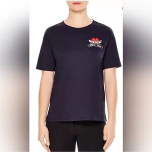 Sandro Eden Love Never Die Graphic Tee SEE MEASUREMENTS